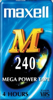 Prodám VHS MAXELL M 240